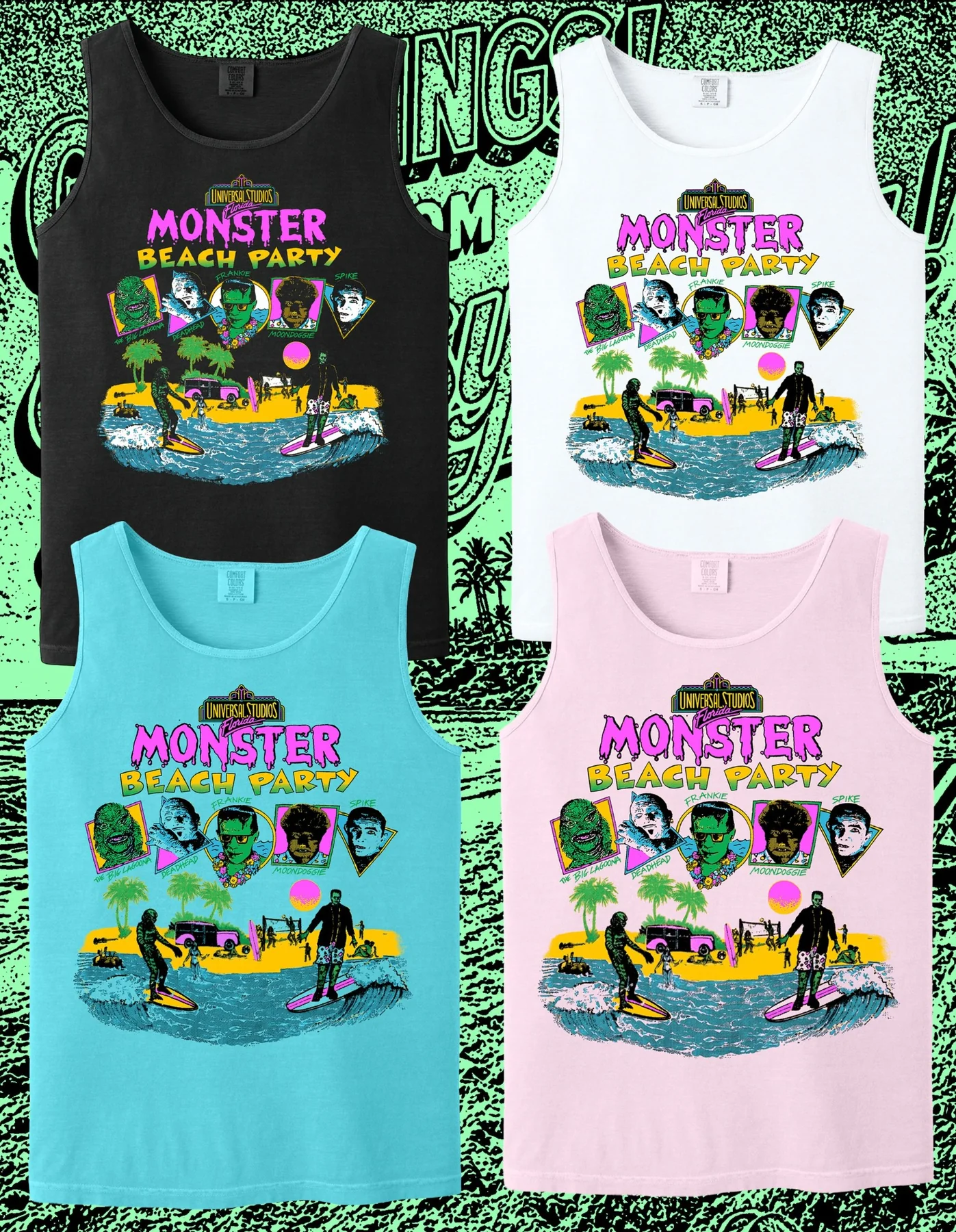Monster Beach Tanks